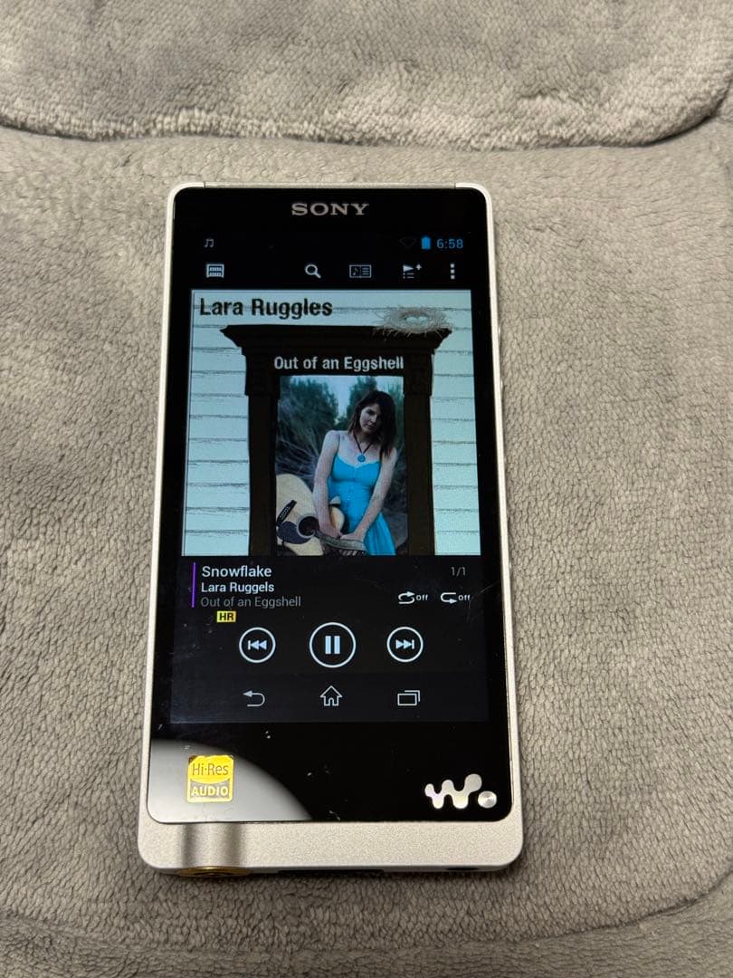 SONY NW-ZX1 ウォークマン ハイレゾ Android 対応