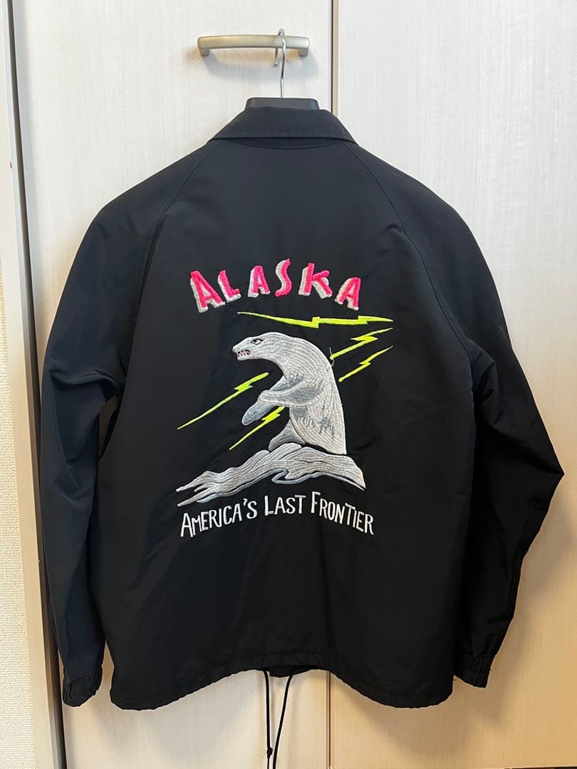 facetasm ALASKA刺繍ナイロンジャケット　サイズ 3