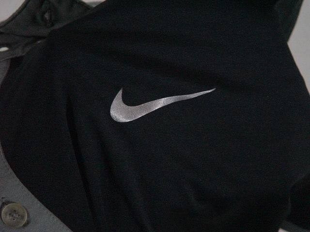 74737　ナイキゴルフ　半袖ポロシャツ　黒　サイズL