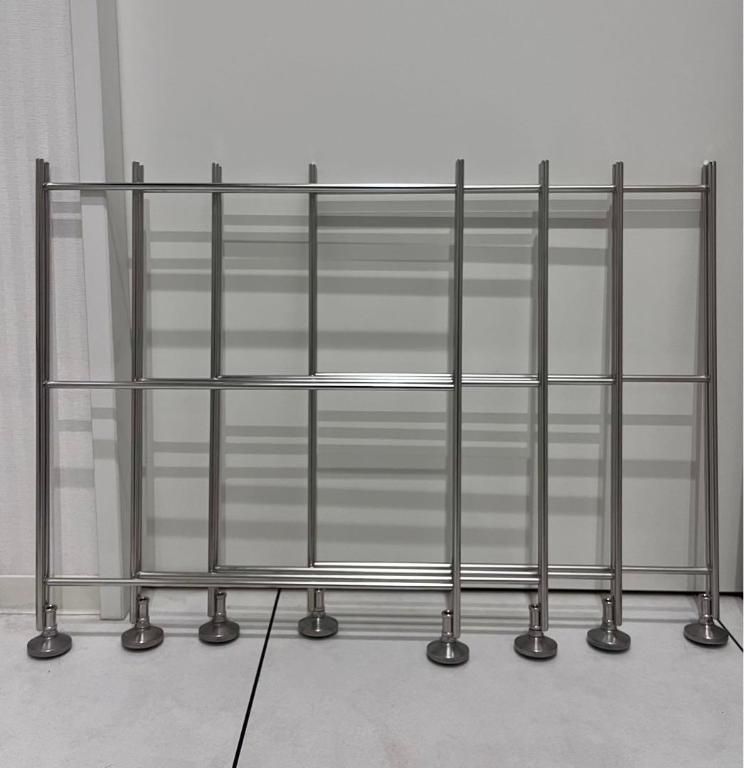 無印良品　ステンレスシェルフ　追加用帆立　ミニ4点