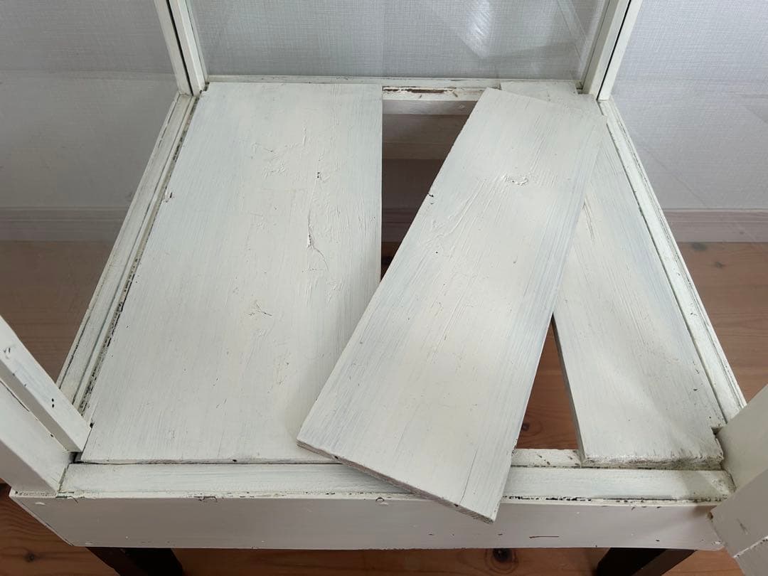 アンティーク　レトロ　ガラスショーケース