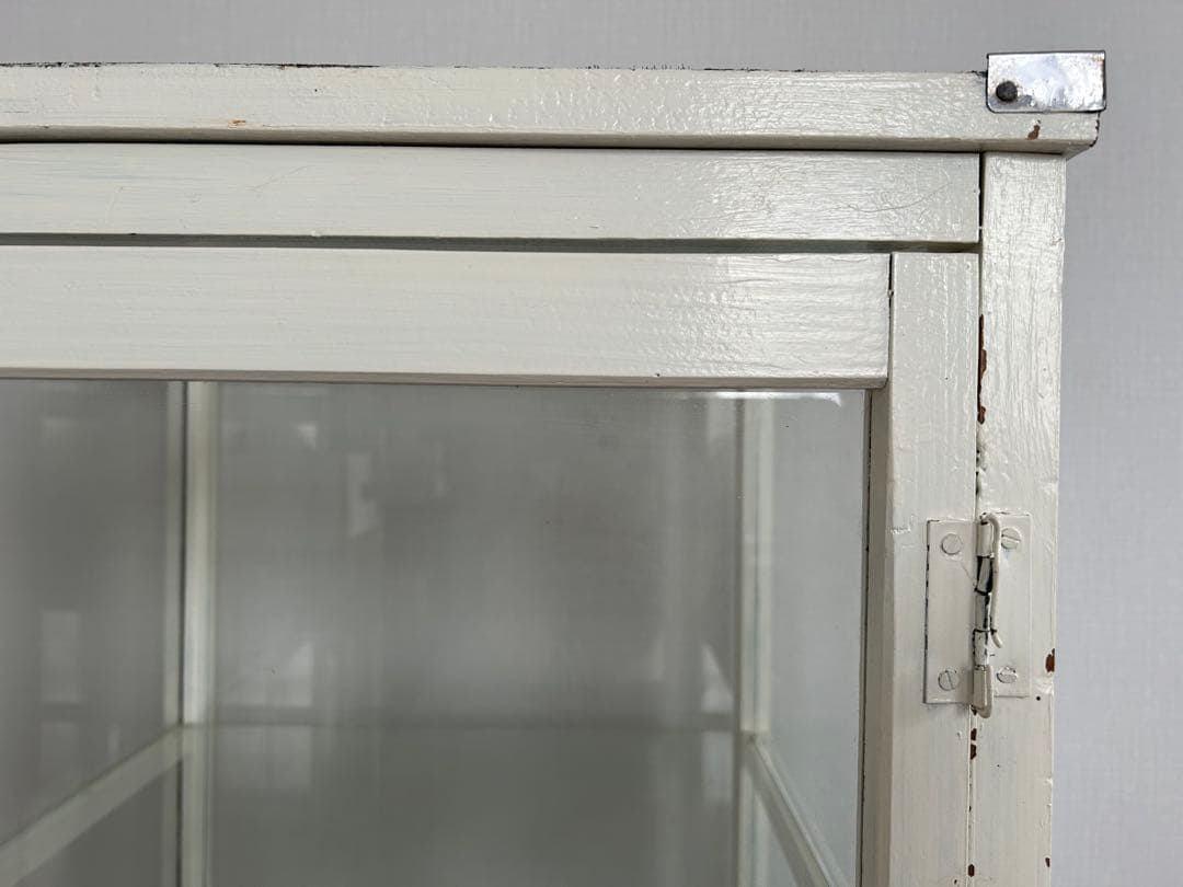 アンティーク　レトロ　ガラスショーケース