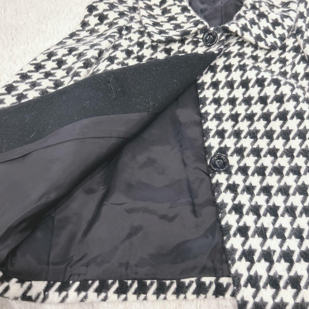 M'S GRACY エムズグレイシー アンゴラ混千鳥ショートコート 40