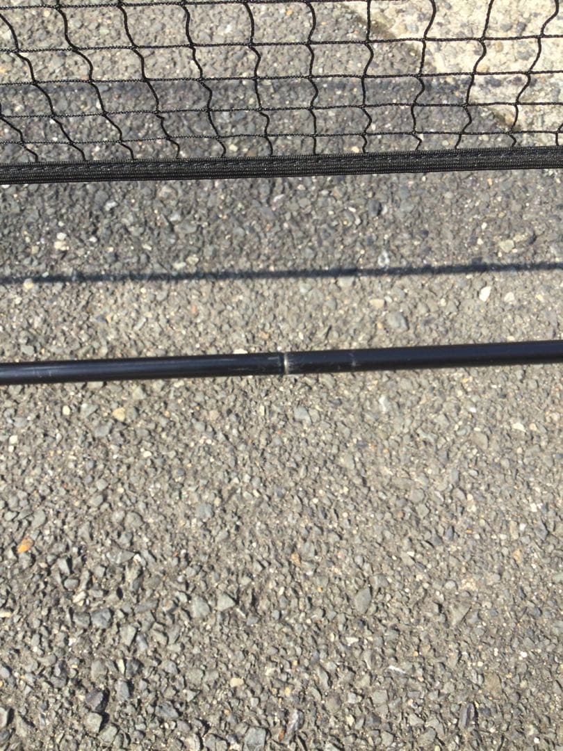 ソフトテニス　ポータブルネット(YONEX AC354 BK)