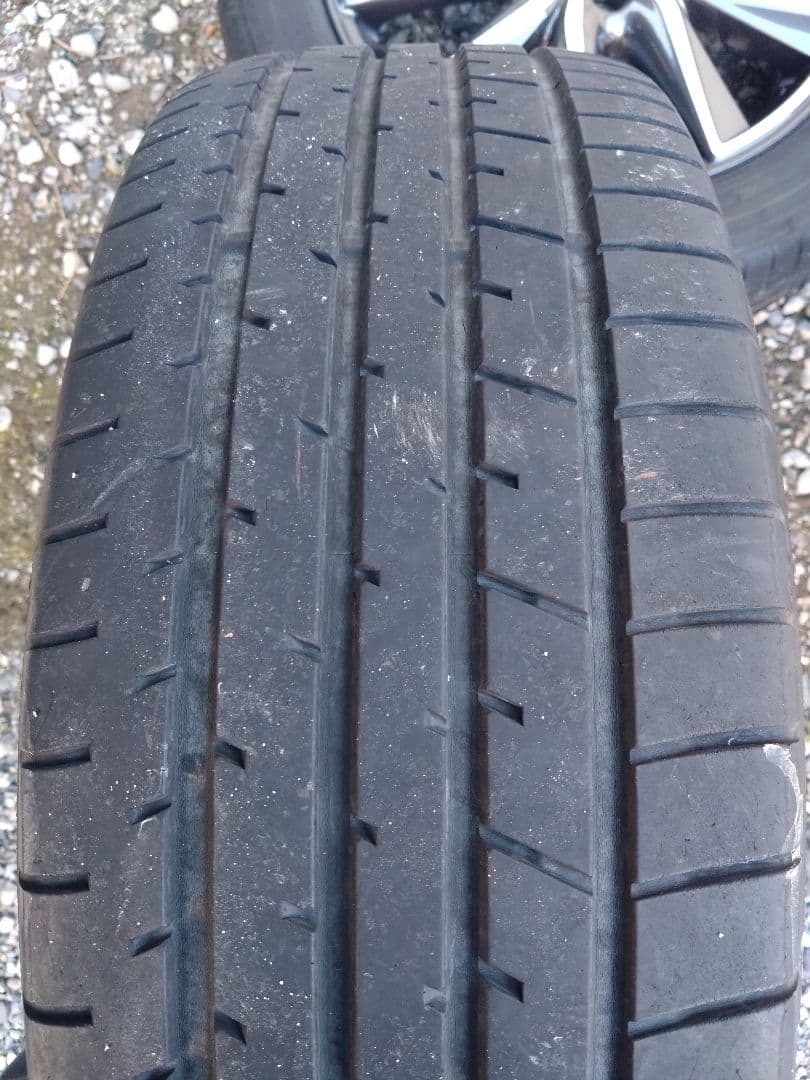 マツダ純正　CX-5純正19インチ　アルミホイール　バリ溝タイヤ付き