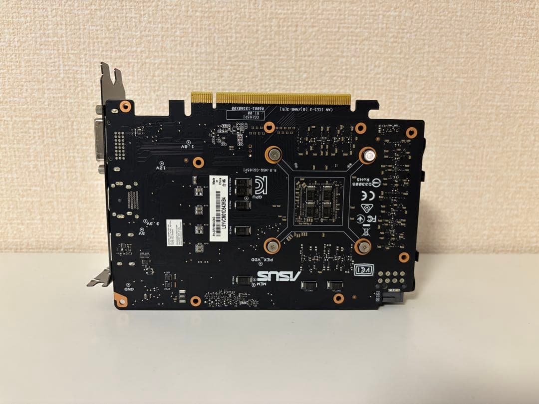 グラフィックボード・グラボ・ビデオカード ASUS GeForce GTX 1660 OC 6GB