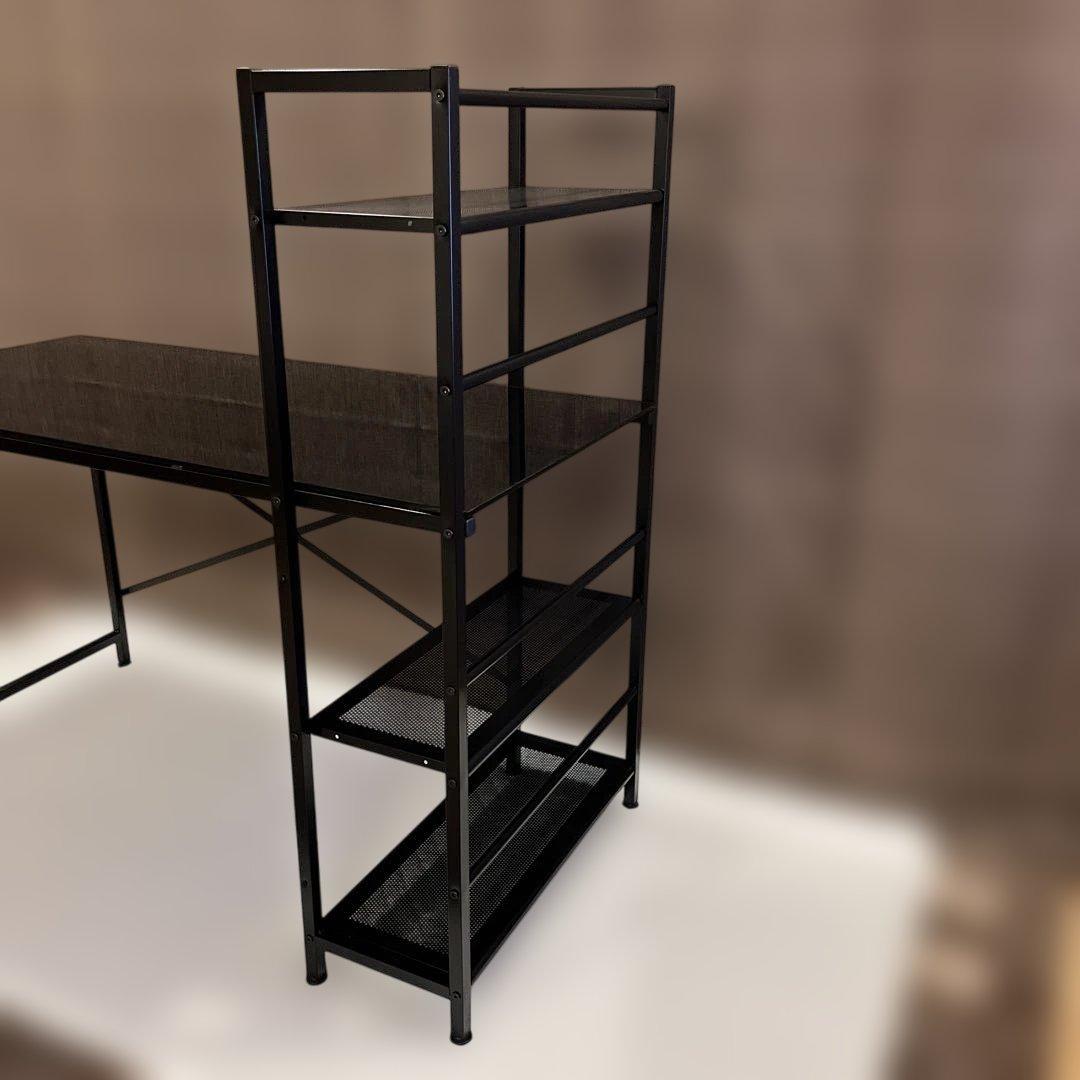 【ガラス天板】学習．事務．パソコン机