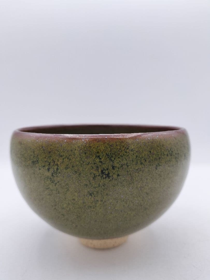 c513 天目茶碗 藤原恭介 木箱 茶道具 古物　藤原啓