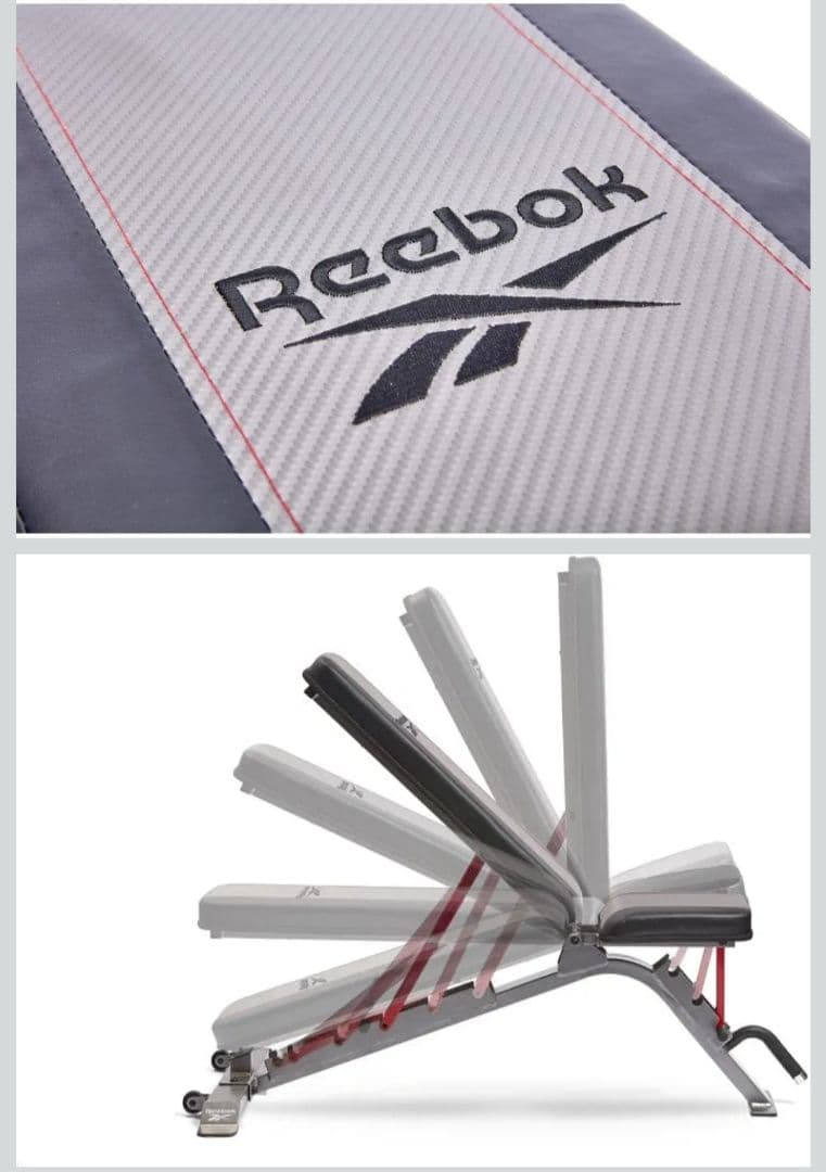 Reebok トレーニングベンチ 折りたたみ