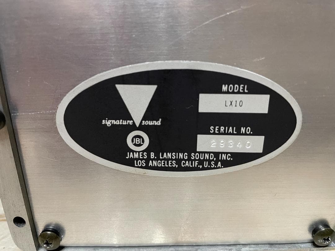 JBL NETWORK LX10 バナナプラグ仕様です！！