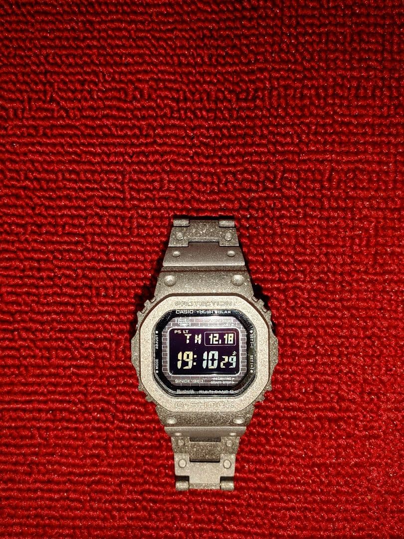 Gショック　GMW-B5000PS−1JR ステンレス　　シルバー