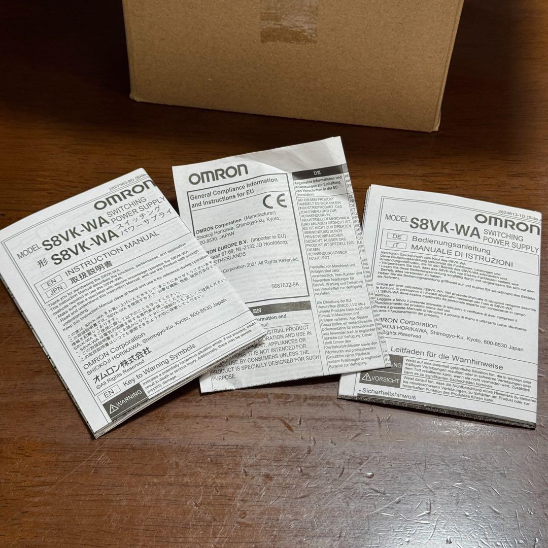 OMRON S8VK-WA48024 電源ユニット 480W