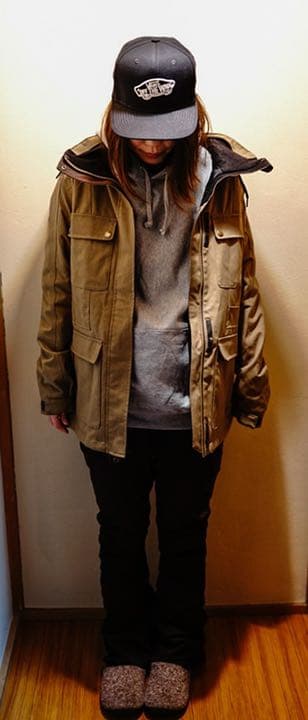マウンテンパーカー ジャケット スノーボード スノボ女子 cappel RIDE