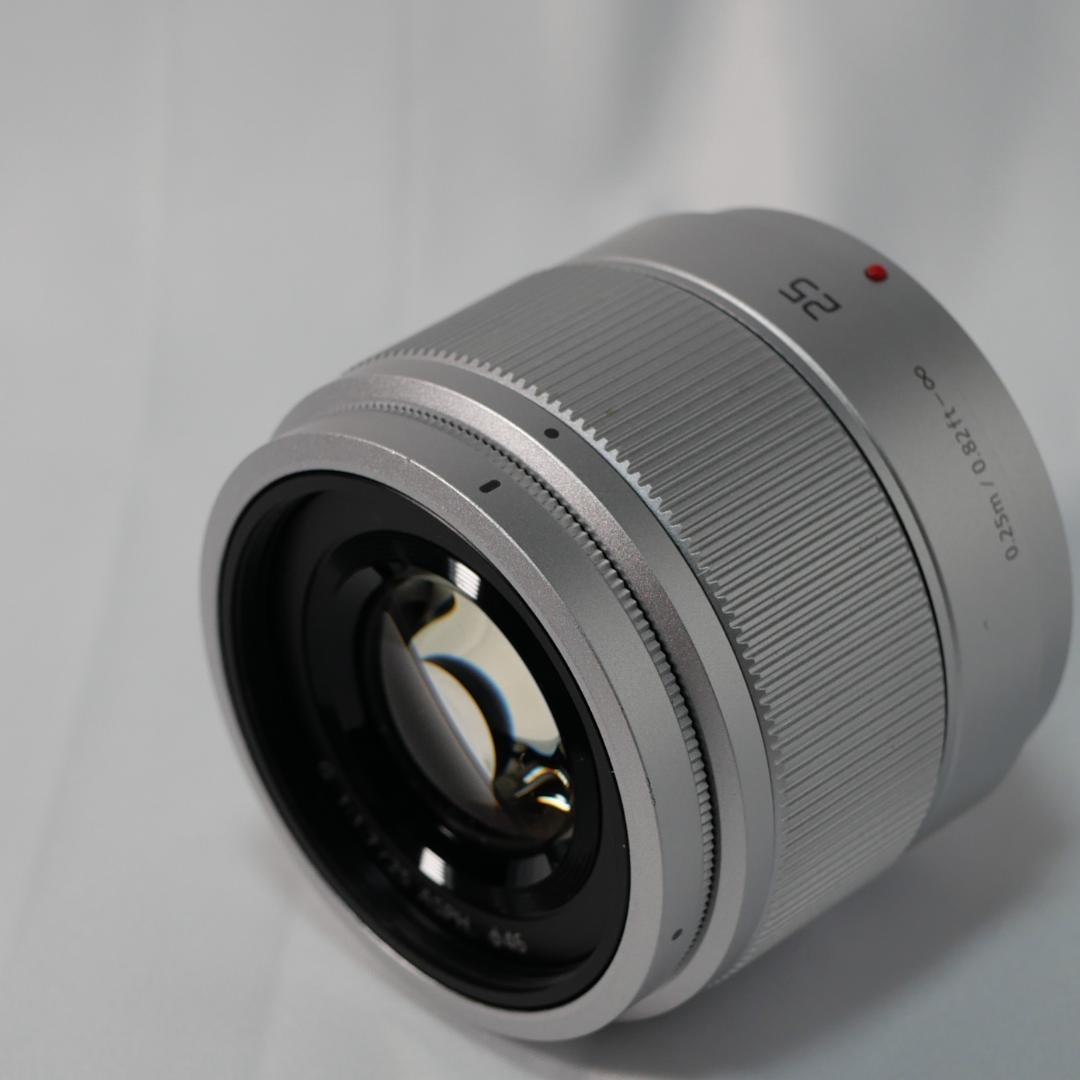 Panasonic 25mm F1.7 レンズ　シルバー　H-H025-S