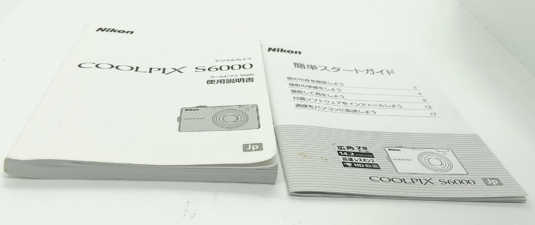 Nikon coolpix s6000 レッド デジタルカメラ充電器付き、箱付き