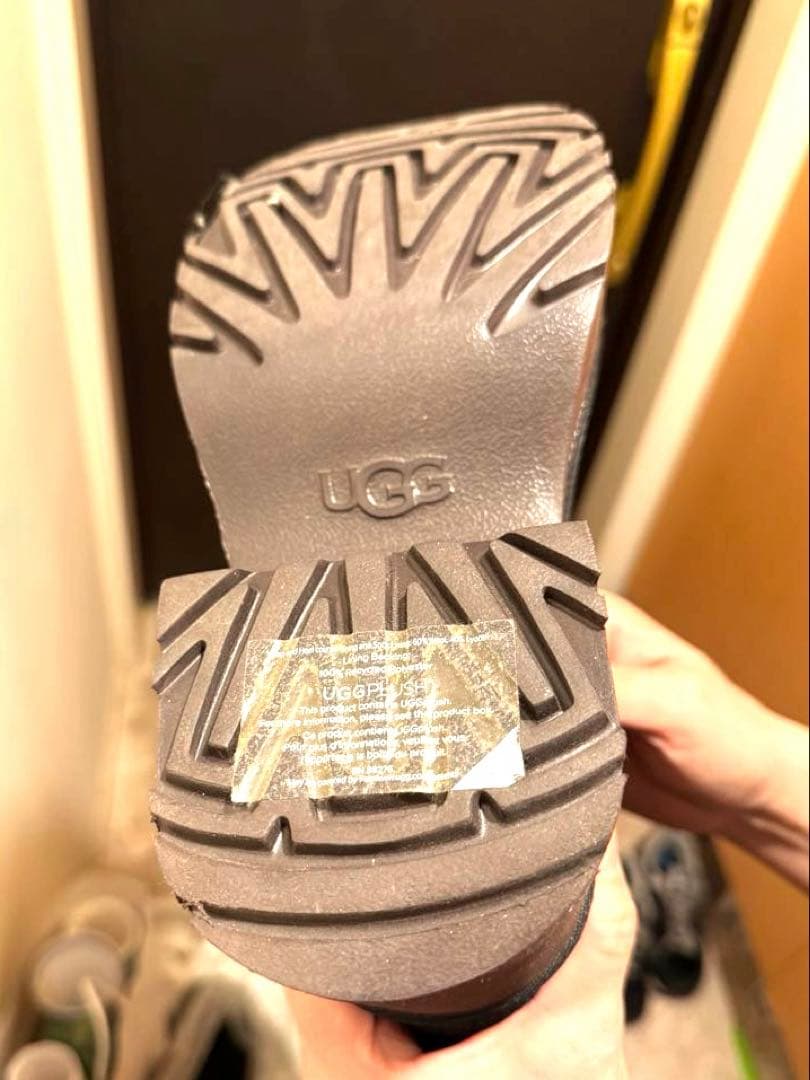 美品！　UGG アグ　ブラック ブーツ　24cm お値下げ