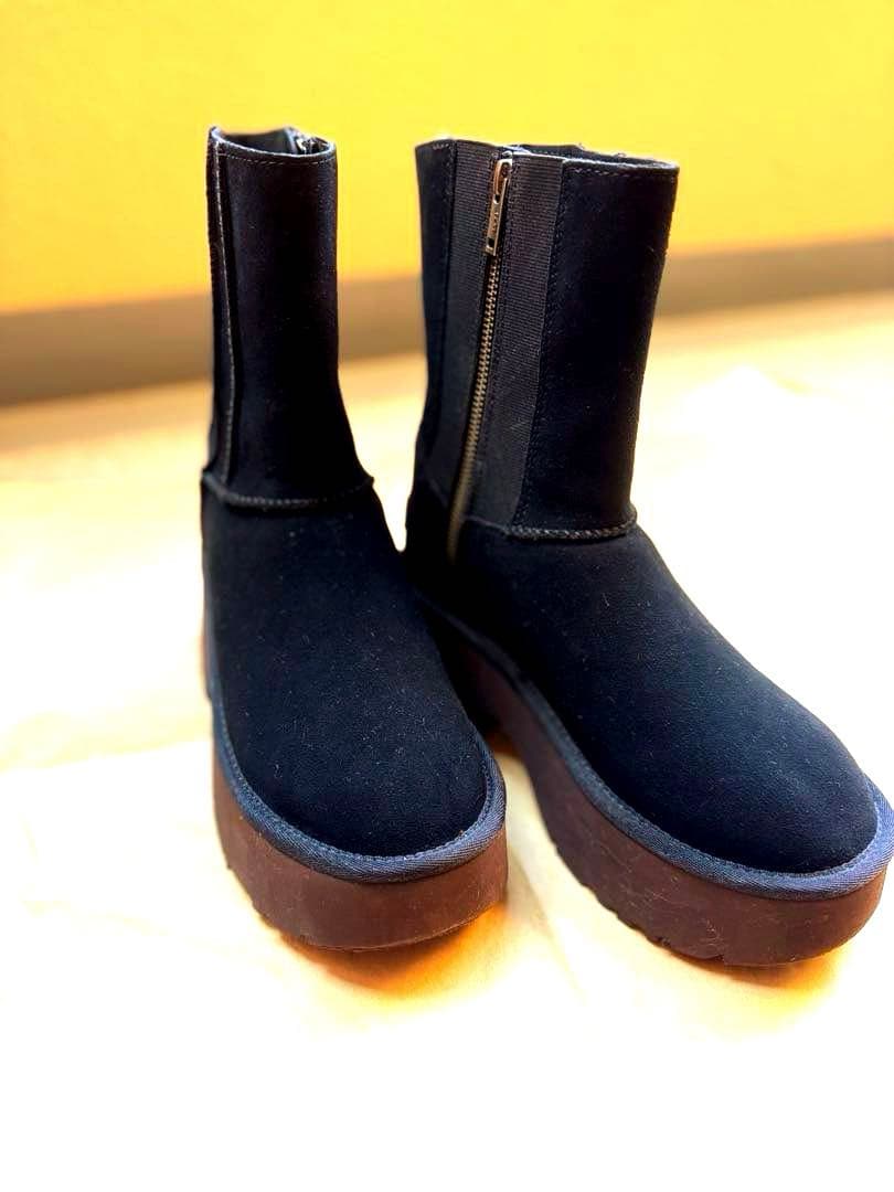 美品！　UGG アグ　ブラック ブーツ　24cm お値下げ