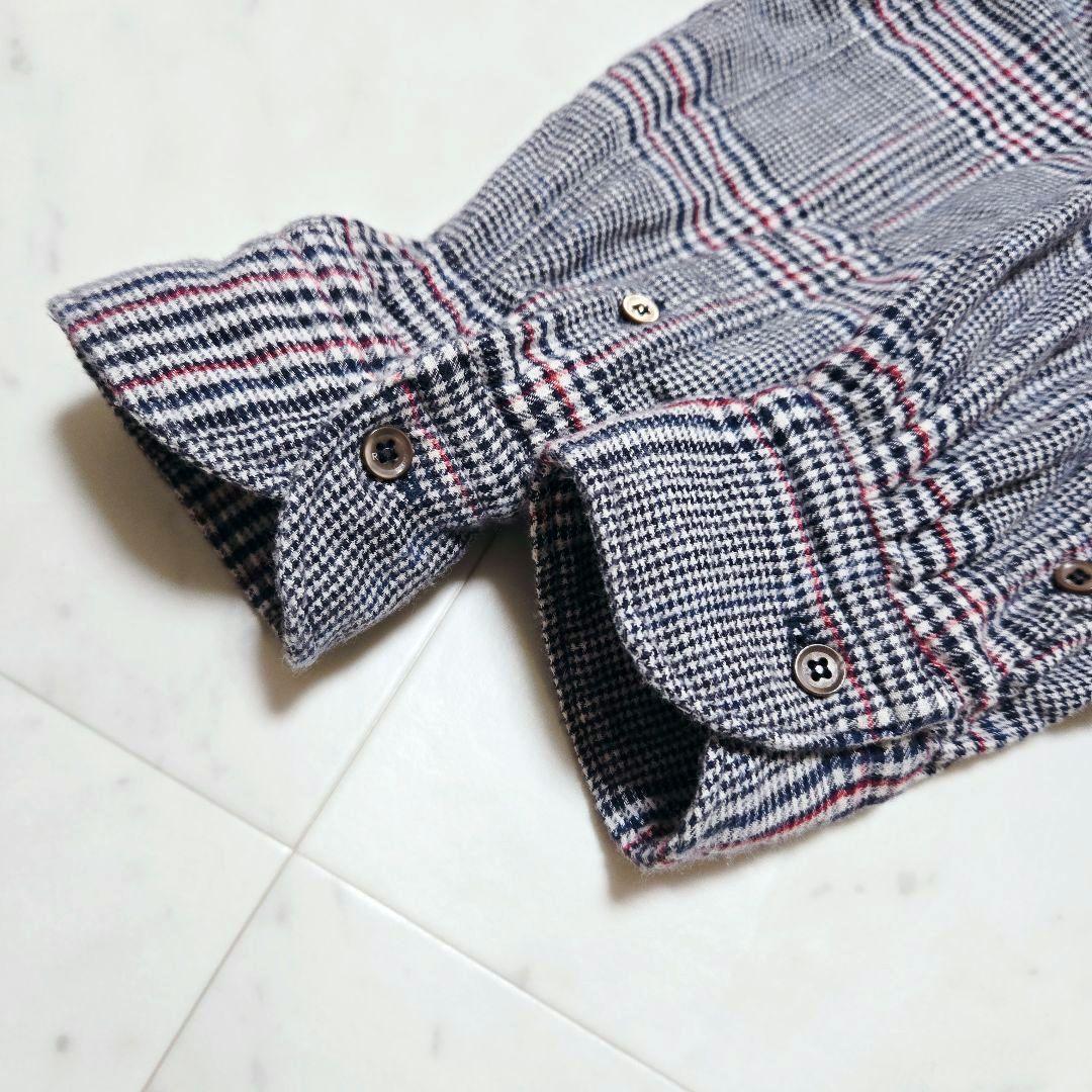 よっちゃん様 45R ★ 二重織の908グーグーシャツ ネルシャツ チェック