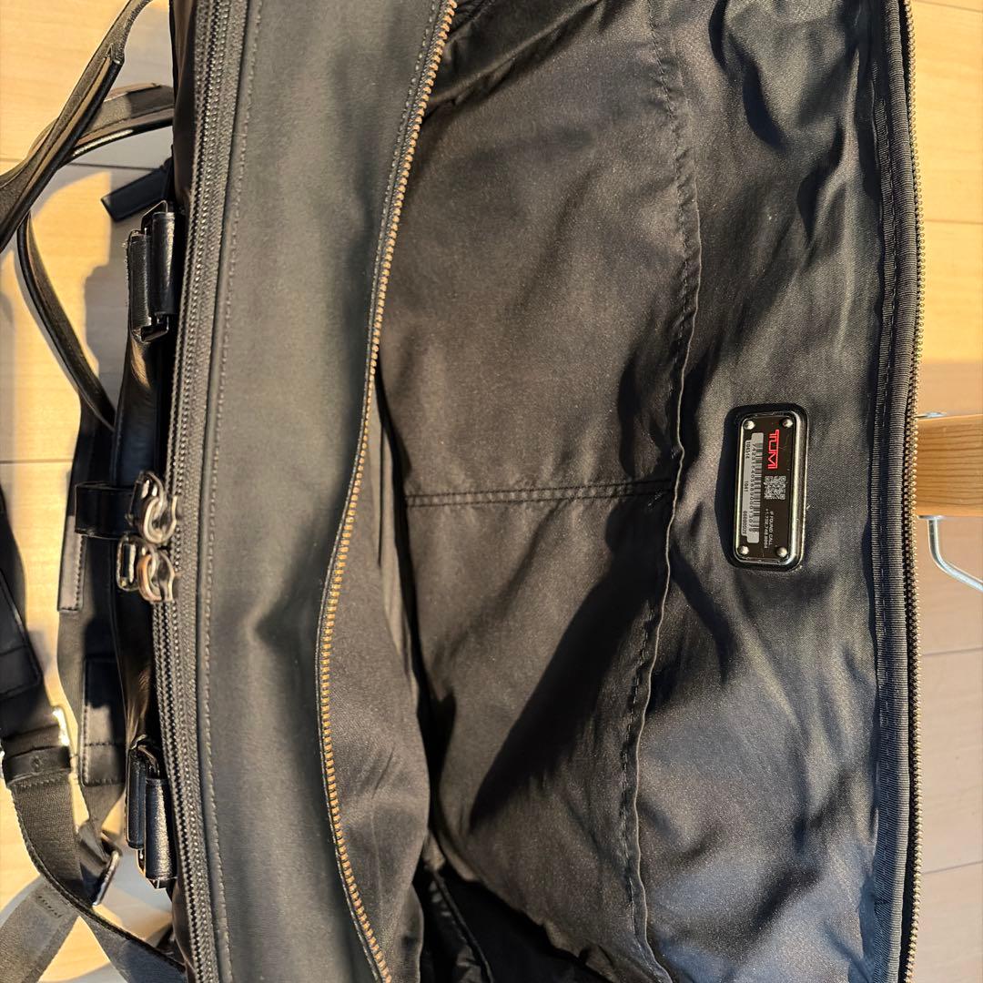 TUMI トゥミ 3WAY ビジネスバッグ リュック ショルダー付き ブラック