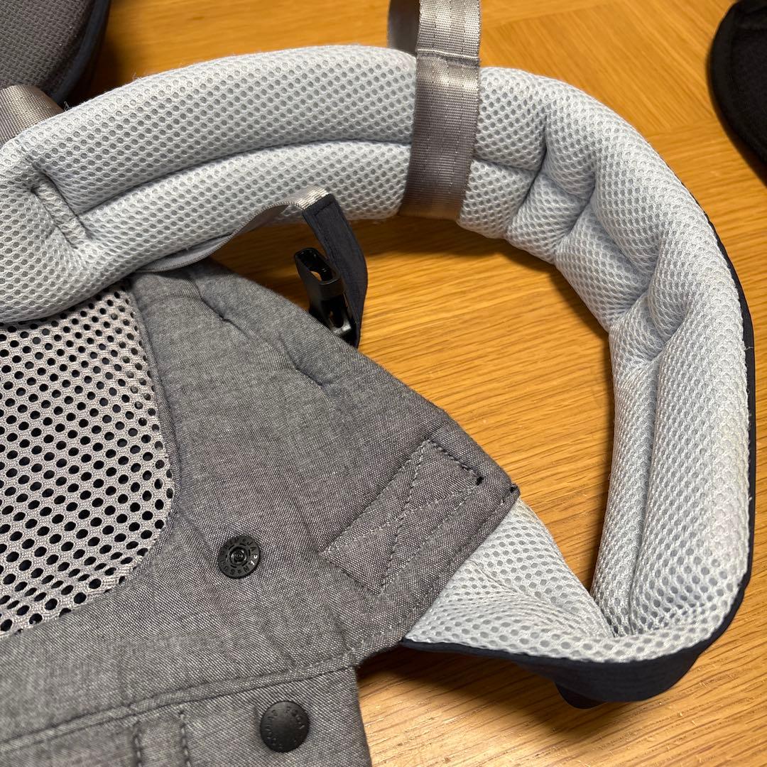 【美品】ミキハウス×POGNAE ベビーキャリア　ネイビー