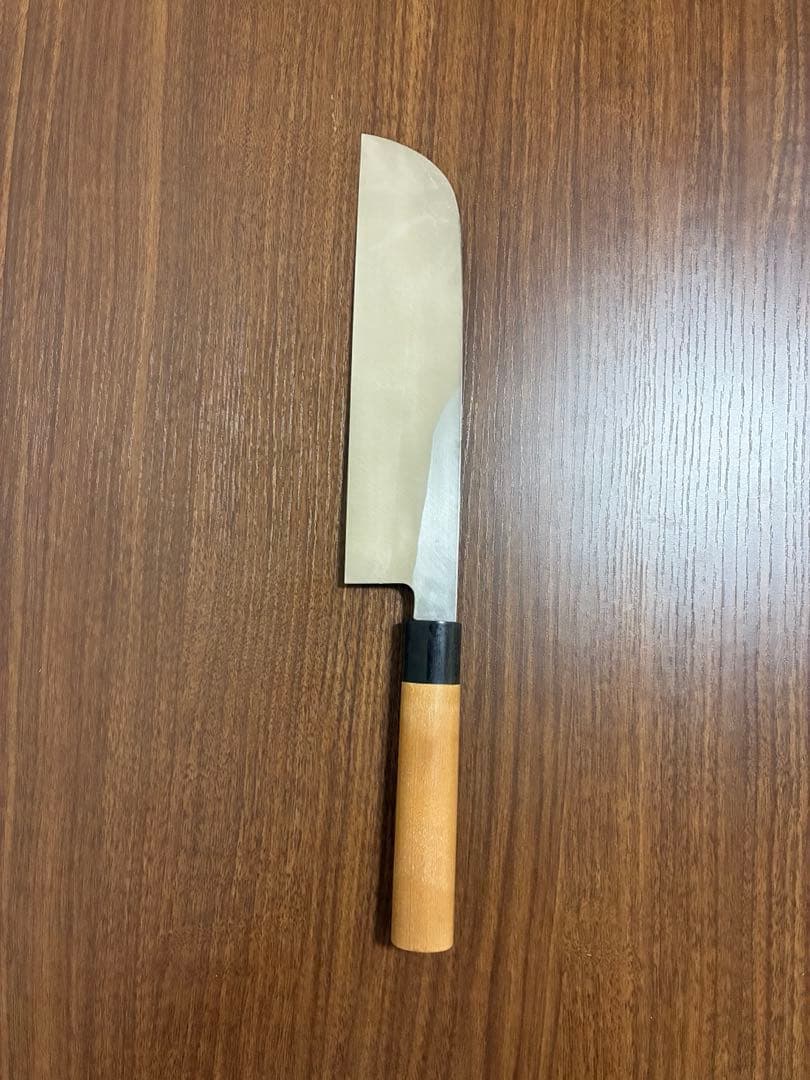 上製　鎌薄刃庖丁　7.5寸　有次　薄刃包丁