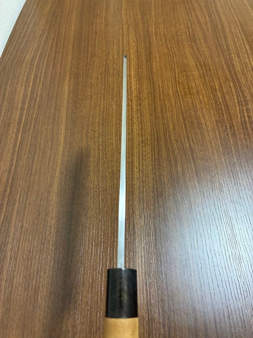 上製　鎌薄刃庖丁　7.5寸　有次　薄刃包丁