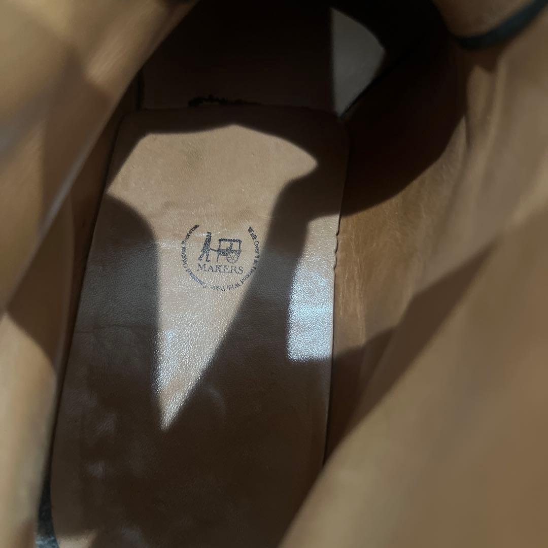 MAKERS メイカーズ 編み上げレザーブーツ サイズ 7