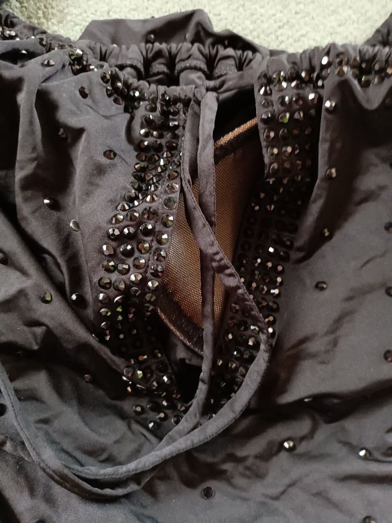 社交ダンスラテンドレスM石付き