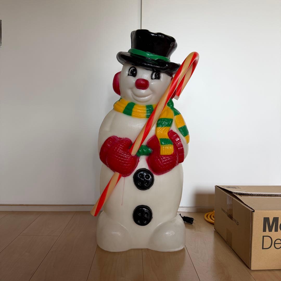 スノーマン クリスマス ブローライト ビンテージ