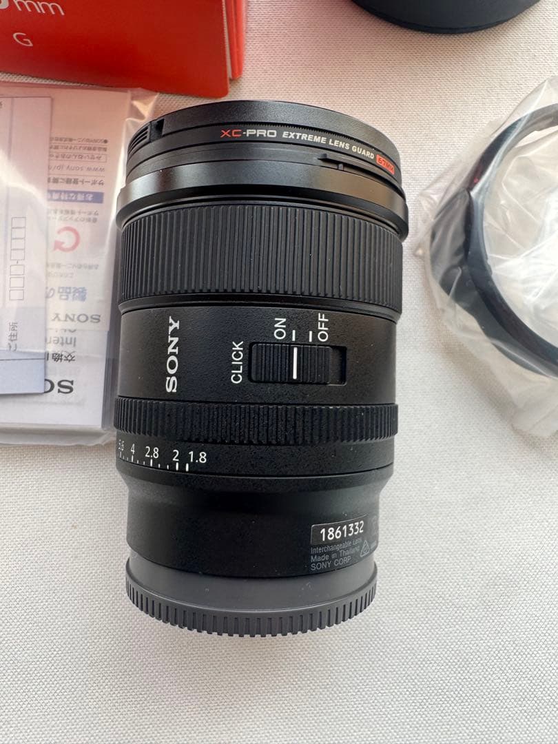 【数回使用のみ極美品】SONY FE 20mm F1.8 G レンズ