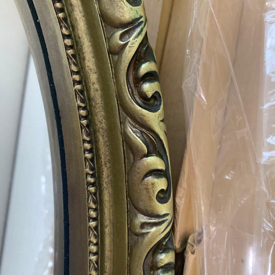 昭和レトロ　アンティーク高級鏡 ヴィンテージ　大きい