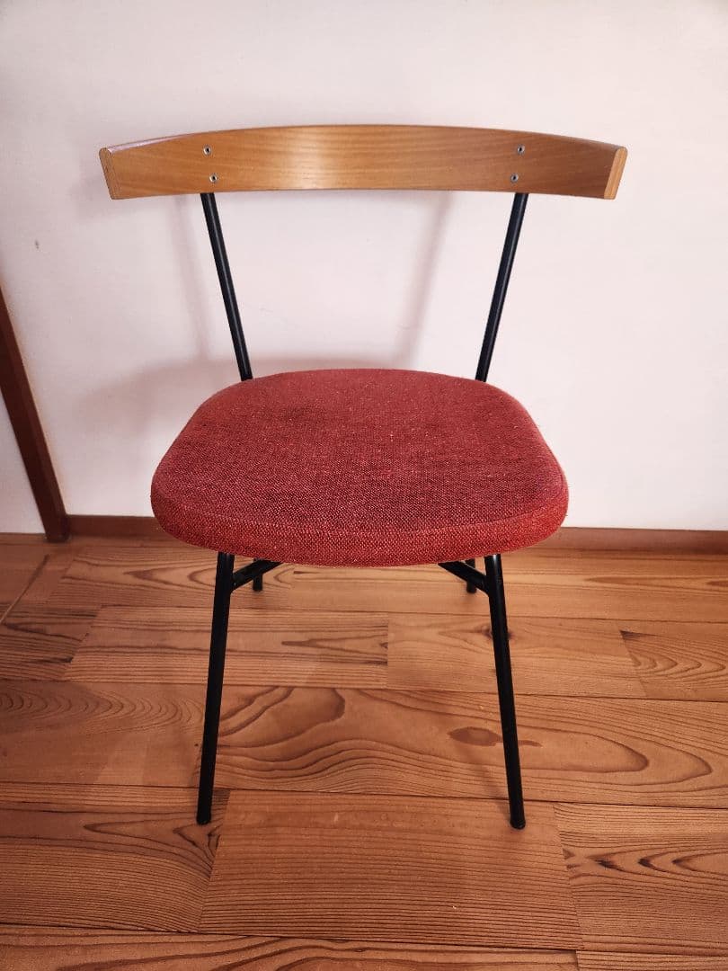 IDEE 赤ツイード ダイニングチェア FERRET CHAIR フェレ チェア