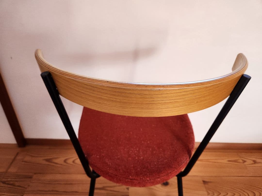 IDEE 赤ツイード ダイニングチェア FERRET CHAIR フェレ チェア