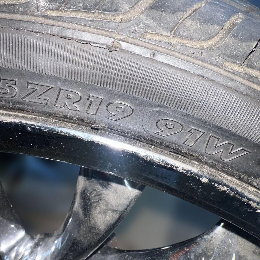 19インチ クローム仕上げ ホイールセット