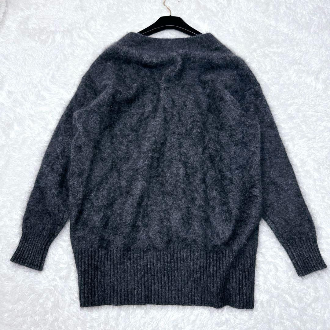 新品タグ付き✨ スピック&スパン ラクーンファーニット ロングカーディガン