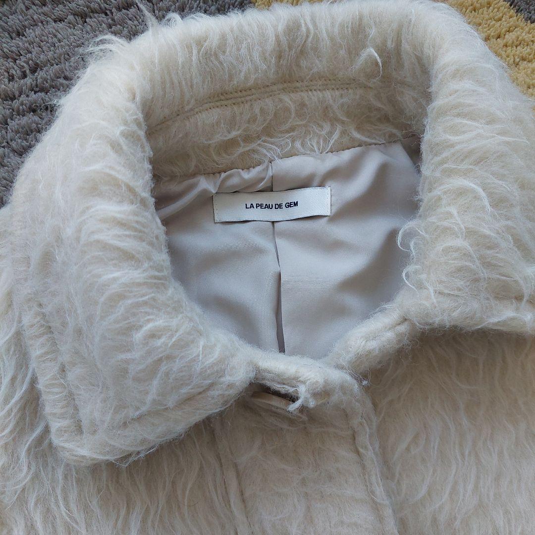 専用【la peau de gem】shaggy middle coat