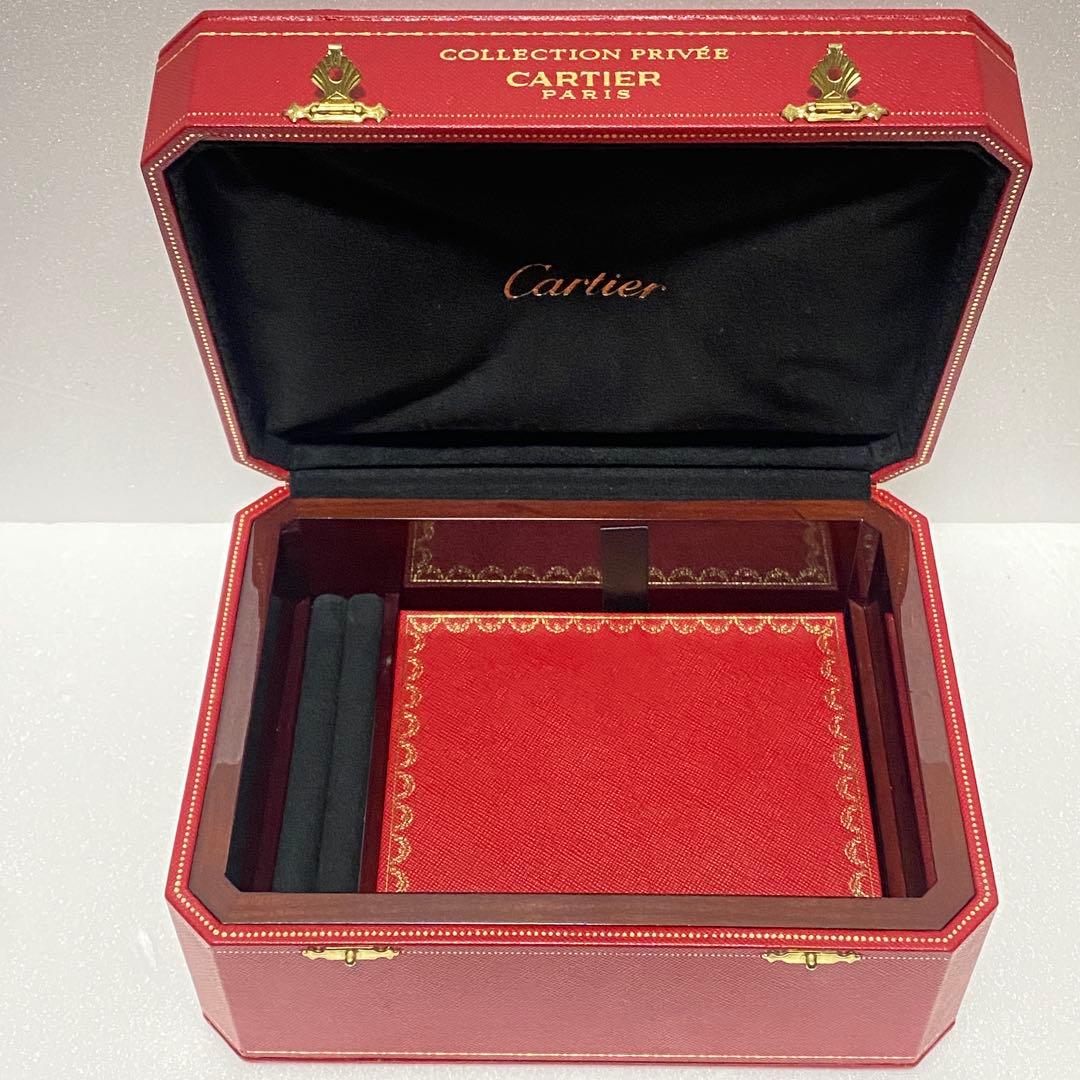 【美品】Cartier カルティエ 時計ボックス 腕時計ケース 小物入れ外箱あり