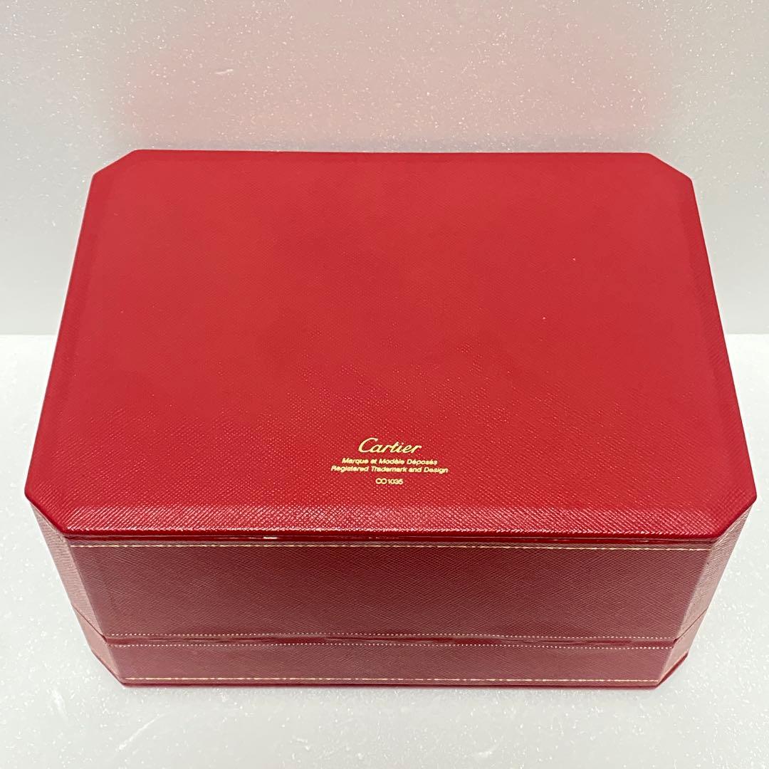 【美品】Cartier カルティエ 時計ボックス 腕時計ケース 小物入れ外箱あり