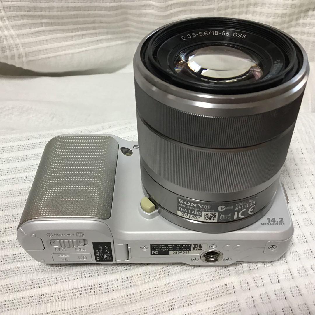 【早いもの勝ち】 SONY α NEX-3 ホワイト ミラーレス一眼