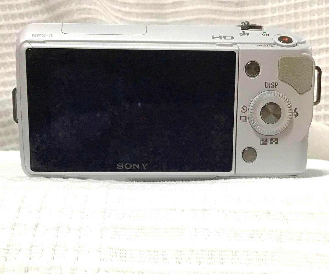 【早いもの勝ち】 SONY α NEX-3 ホワイト ミラーレス一眼