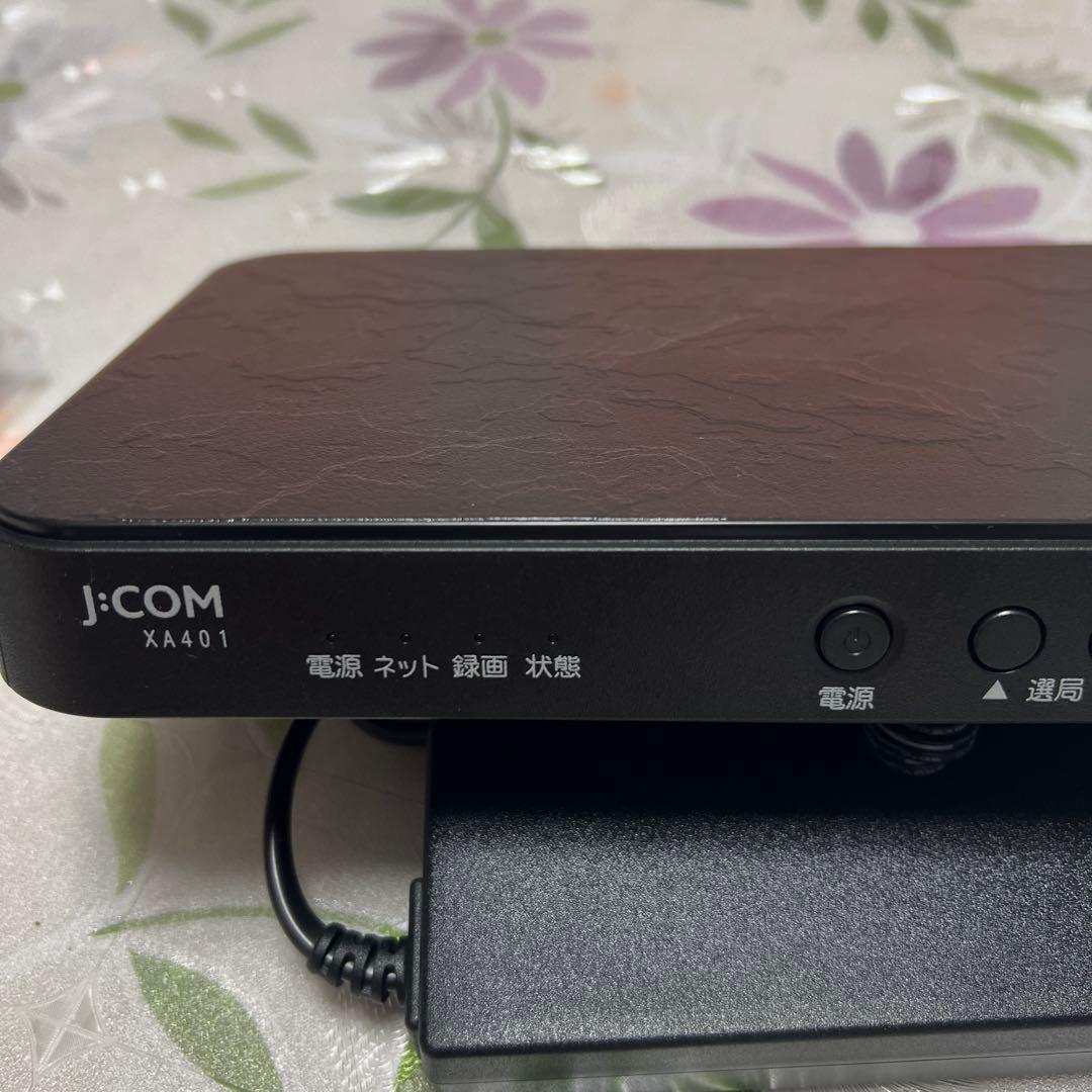 美品★ジェイコムXA401 CATV チューナー 家電★リモコンjcom テレビ