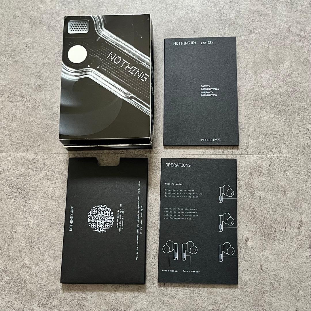 NOTHING ear (2) B155 ワイヤレスイヤホン