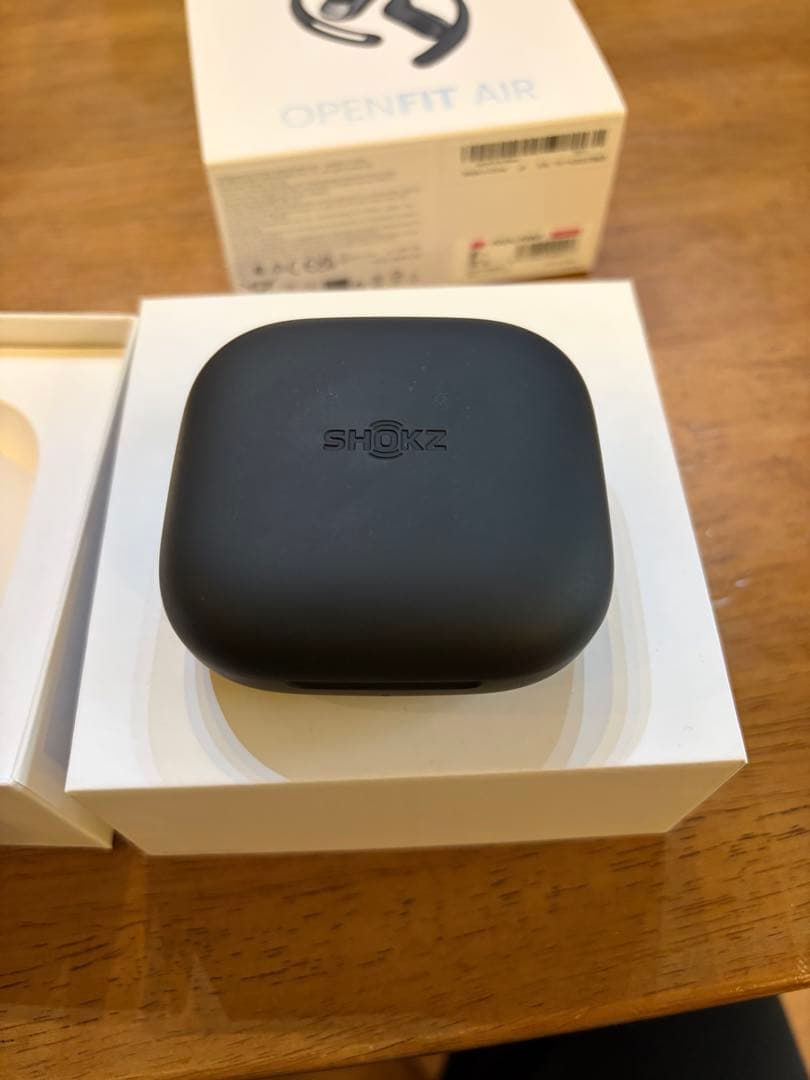 SHOKZ OPENFIT AIR ブラック　付属品完備　保証残有