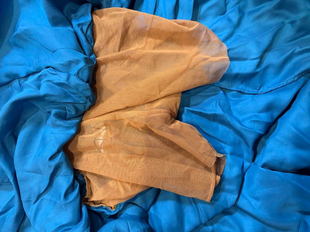 ベリーダンス衣装　マンドゥーハ サラマ　ブルー地イエロー花柄