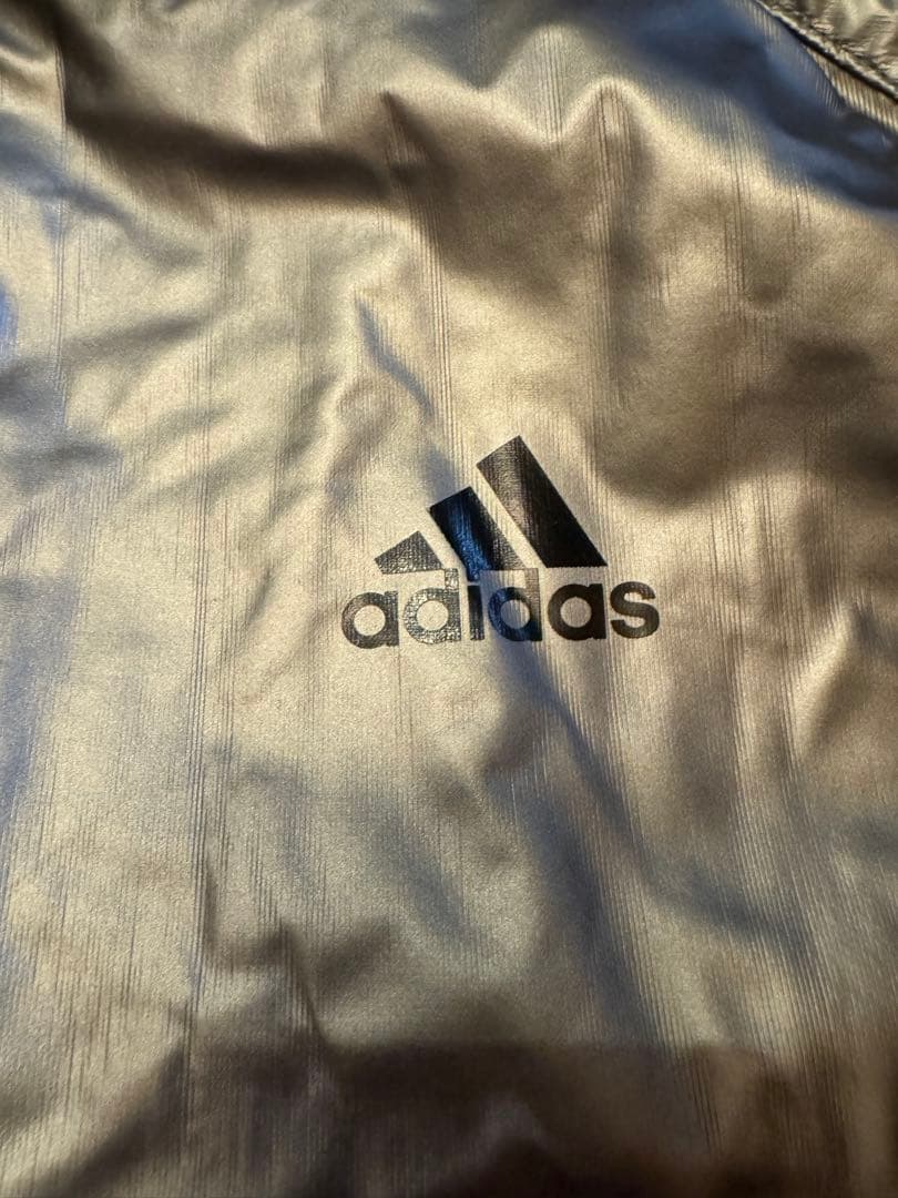 アディダス ウィドブレーカー 上下 ダークシルバー