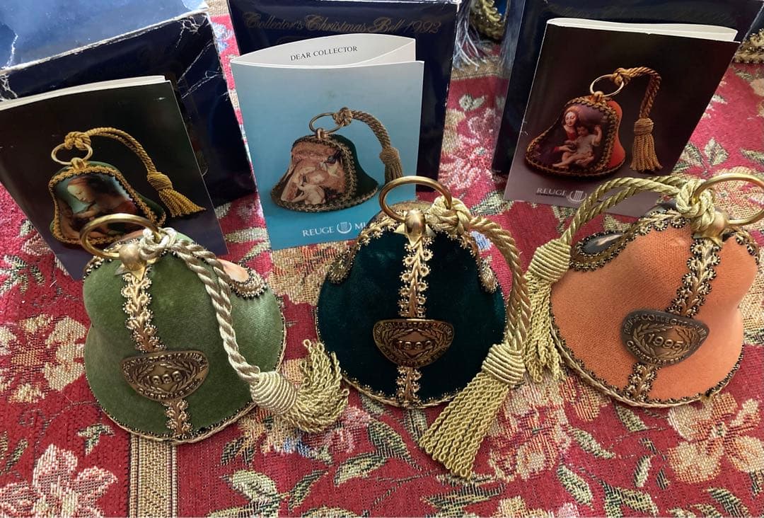 3点セット☆高級スイスオルゴール リュージュ クリスマスベル