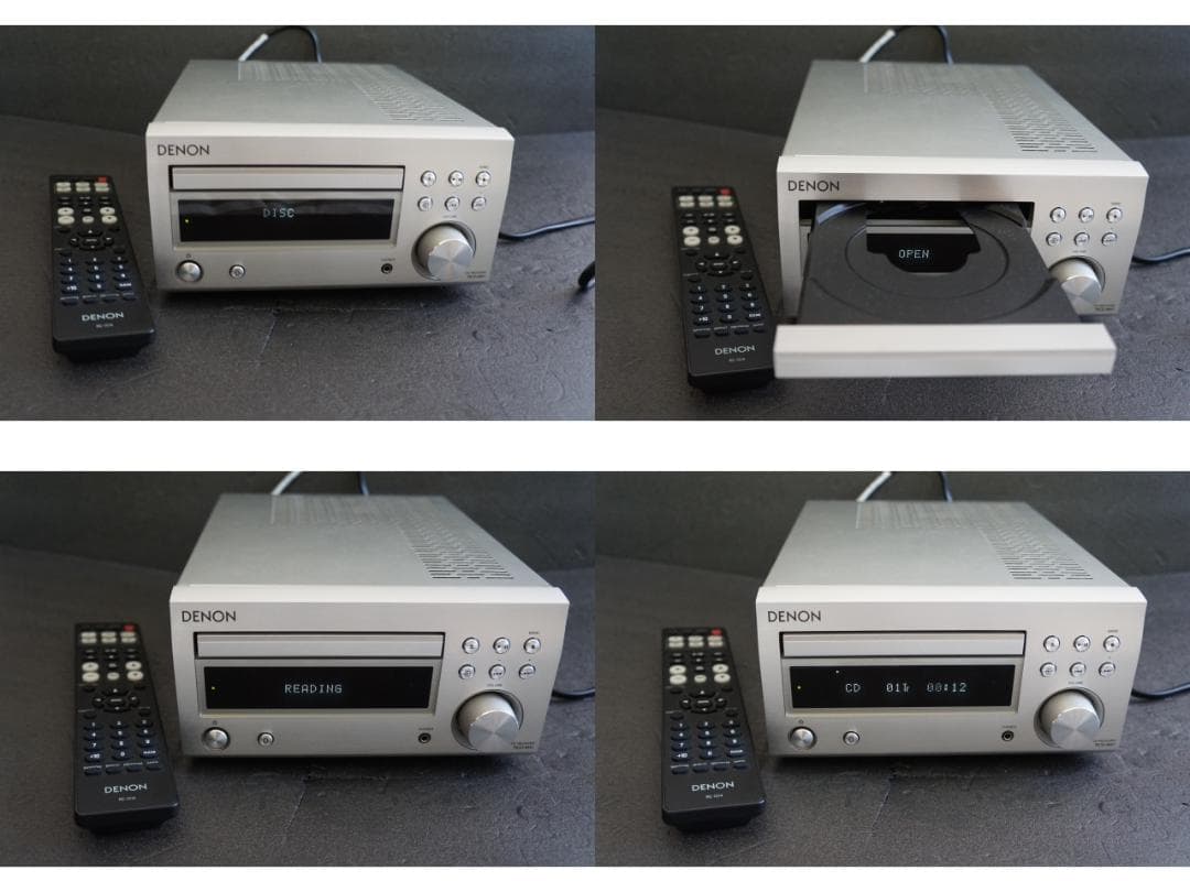 【Junk】DENON CDレシーバー　RCD-M41