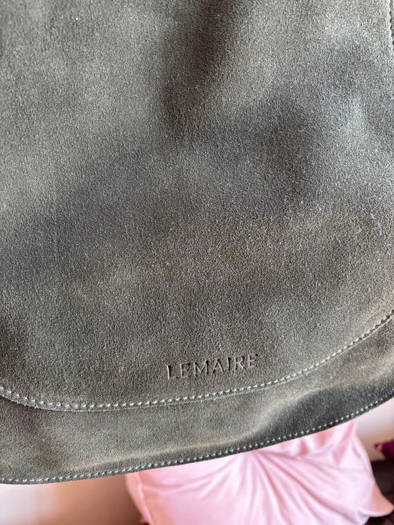 美品LEMAIRE スエード ショルダーバッグ