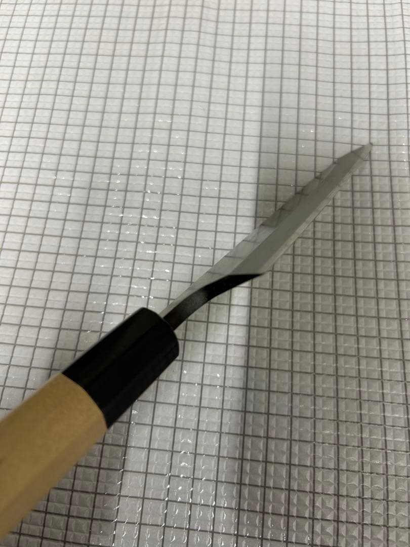 出刃 包丁 150mm モリブデンバナジュウム鋼 水牛八角朴柄