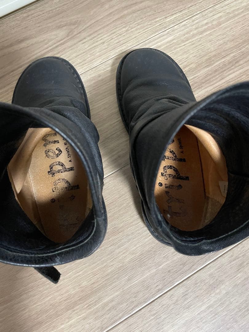 トリッペン trippen ボム BOMB ショートブーツ 黒 ブラック